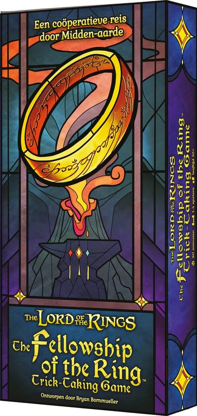 Asmodee kaartspel Lord of the Rings Fellowship of the Ring aanbieding.