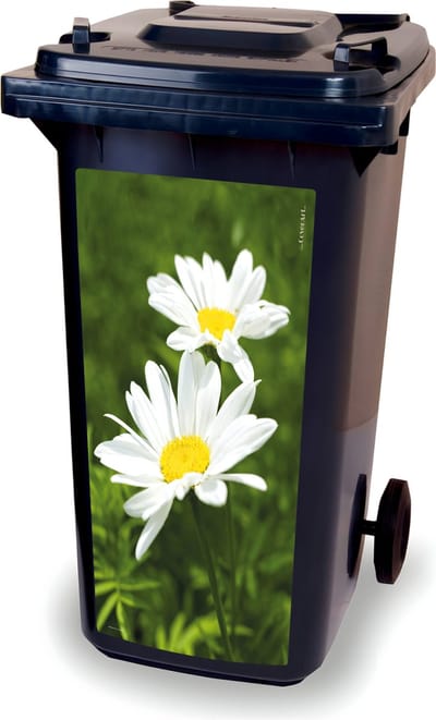 Container sticker - Margrieten - kliko sticker - afvalbak stickers - vuilnisbak - CoverArt