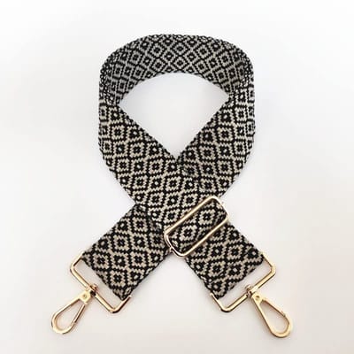 Dailygoods- Schouderriem Verstelbaar 75-130 cm - Tasriem - Draagriem - Schouderband voor Tas - Karabijnhaak - 5 cm Breed