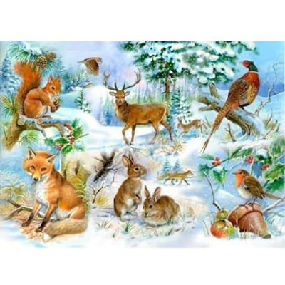 5D DIY Diamond schilderij dieren borduurwerk mozaïek kruissteek strass decor 20X30CM gray
