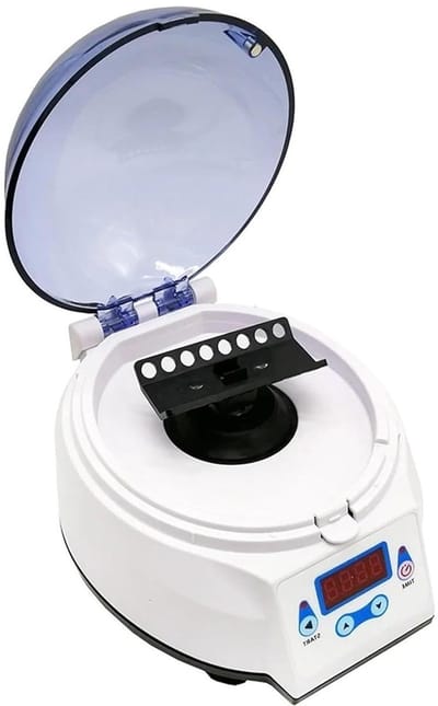 Mini Centrifuge - Kleine Scheider - Laboratorium Werk - Digitaal Display - 1.8 kg - Grijs