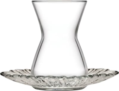 Pasabahce Aurora – Turkse Theeglazen Set – 12 Delig – 140 ml