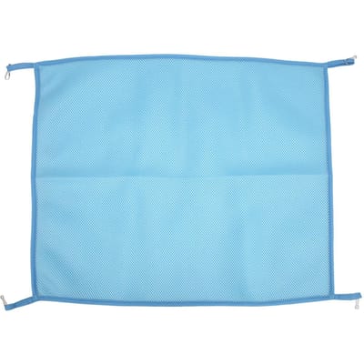 Huisdierkooi Hangmat Ademend Koel Hangend Huisdier Zomer Mesh Bed voor Kat Cavia Hamster Blauw 39x48cm M white