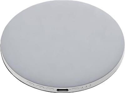 Kussen met luidspreker - Muziekbox kussen - Ontspannen slapen - Directe audiotechnologie - 10 x 10 x 1.5 cm - Grijs