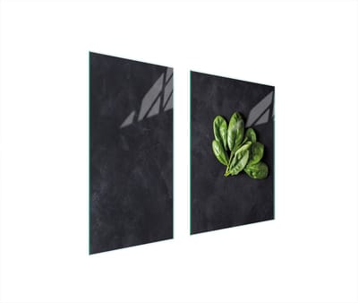 TMK ArtDeko Serie - Snijplank - 75x52 cm - Glas - Basilicum