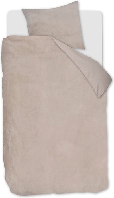Riviera Maison Tendre dekbedovertrek - Eenpersoons - 140x200/220 - Zand