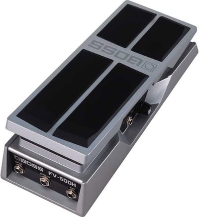 Boss FV-500H - Volumepedaal voor gitaar, hoge impedatie - Grijs
