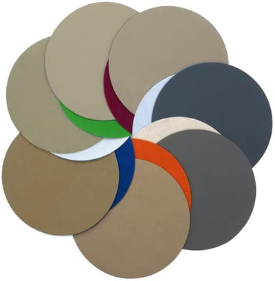 35 Stuks Schuurvellen 125mm met Diverse Korrelgroottes voor Schuren, Polijsten en Verwijderen met Random Orbit Sanders