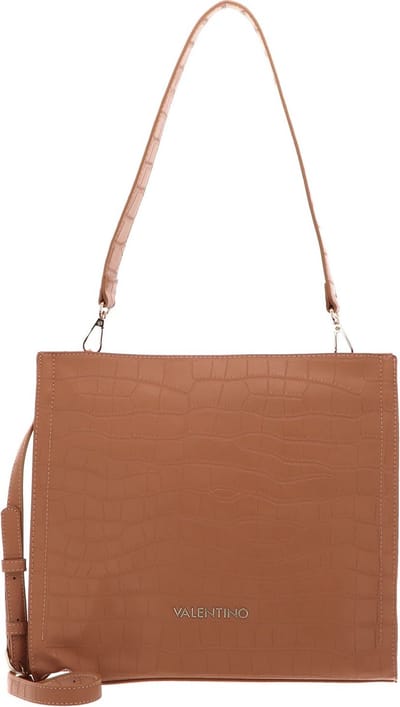 VALENTINO Schoudertas Juniper Hobo Bag Cuoio / Rosso Bruine