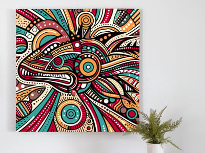 Kunstprint | Wanddecoratie | Forex | 60 × 60 cm