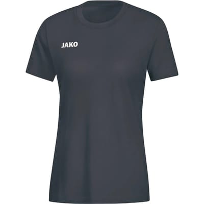 Jako Base T-Shirt Dames - Antraciet | Maat: 34