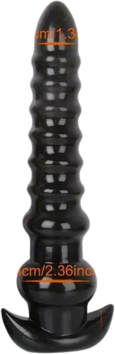 Bovista Buttplug Set - Sex Toys voor Koppels - Mannen - Vrouwen - Anaal - Zwart - M