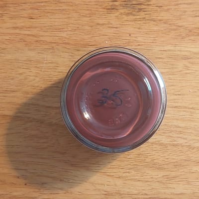 1 Potje Bama / Woly G56 schoen creme voor glad leer - 50ml schoenpoets - 035 mahonie