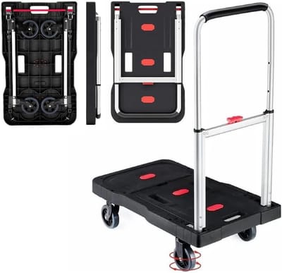 Opvouwbare Steekwagen 150KG - Draagbare Trolley voor Gemak in Huis en Tuin