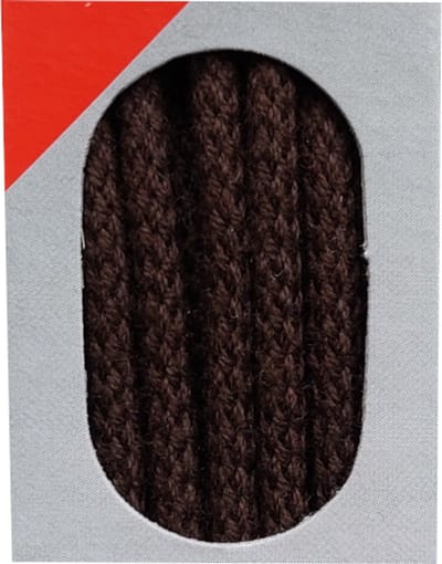 Bob Veter - Donker Bruin - Sport Rond - Koord Veters - Lengte 120 cm - Dikte 3 mm - Schoenveter