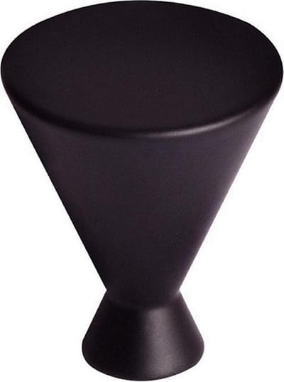Kastknop zwart (Metaal) - Kastknoppen zwart - Deurknopjes voor kast - Deurknop zwart - Deurknopjes zwart - Handgreep zwart - Meubelknop zwart - Meubelknoppen zwart - Deurknopjes zwart - Deurknoppen zwart - Ladeknoppen voor deurtjes -incl schroeven