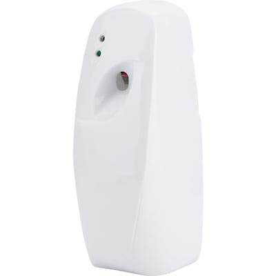 Distributeur d'aérosol de parfum désodorisant mural réglable et automatique pour intérieur blanc