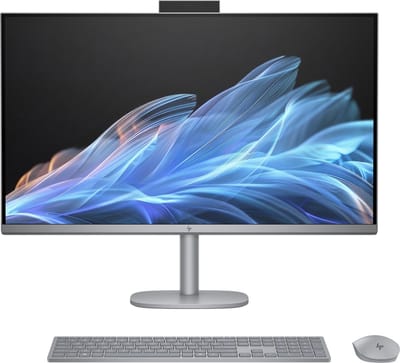 HP OmniStudio X 32-c0005nb Intel Core Ultra 7 155H 80 cm (31.5") 3840 x 2160 Pixels Alles-in-één-pc 32 GB DDR5-SDRAM 1 TB SSD NVIDIA GeForce RTX 4050 Windows 11 Home Wi-Fi 7 (802.11be) Zilver