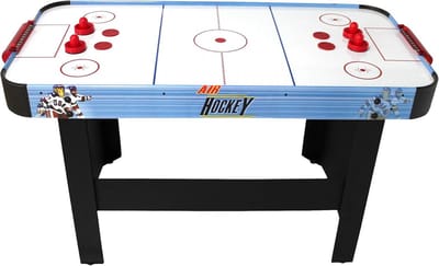Air Hockey Tafel - Lucht Hockey Spel - Gezinsplezier Thuis - Krachtig Luchtsysteem - 142 x 81 x 72 cm
