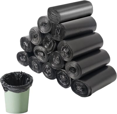 Kleine Afvalzakken 3L - 450 Stuks - 30x35cm - Mini Tafel Afvalbak - Scheurbestendige Auto Afvalzakken - Badkamer - Kantoor - Voedsel Afvalzakken