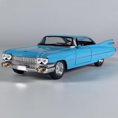 1:Schaal 24 Cadillac Eldorado Biarritz 1959 Serie 62 Legering Diecast Retro Model Kinderspeelgoed Retro Model Sieraden Cadeau Voor Kind