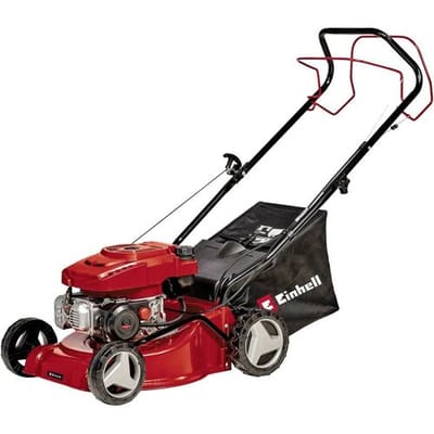 Einhell Benzine Grasmaaier GC-PM 40/2 S - 132 cm³ - 2 kW - 4-takt - Maaibreedte: 40 cm - Aanbevolen gazonoppervlakte: tot 1000 m² - 45 L opvangbak - Maaihoogte: 25-75 mm