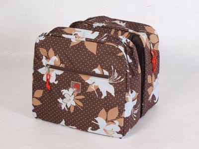 New Looxs Allegro - Dubbele Fietstas - 34 Liter - Bruin
