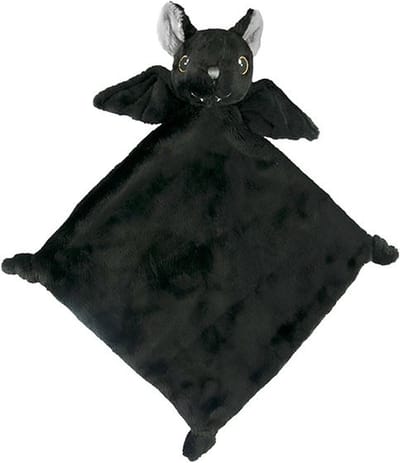 Nature Planet Zachte knuffeldoekje, tuttel doek Vleermuis Batman (100% Oeko-Tex gecertifieerd)