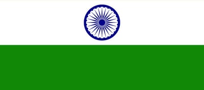Vlag India 70x100cm