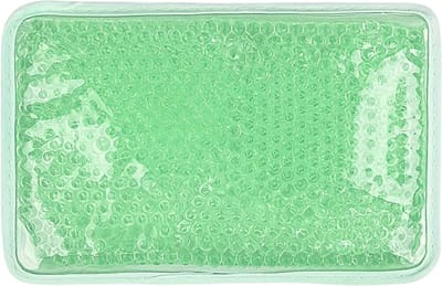 Warm- en Koudetherapie Gel Ice Pack met Band – Dubbelzijdig PVC Compressiekussen voor Pijnverlichting – Herbruikbare Heat & Cold Pack voor Spieren, Gewrichten en Blessures – Handzaam en Comfortabel – 1 Stuk - Groen