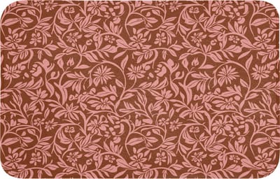 WC mat 80x50 cm - Antislip - Bloemen - Print - Roze - Toiletmat - Vloermat - Douchemat - Toilet tapijt - Toiletmatten