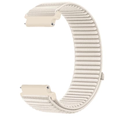 Dailygoods- Horlogeband 22mm - Nylon - Compatibel met Galaxy Watch/Garmin/Amazfit - Unisex - Ademend - Duurzaam - Horloge