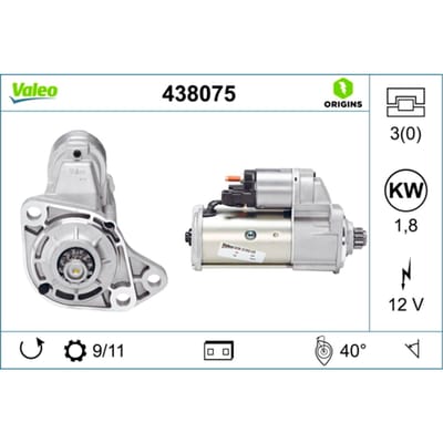 Starter VALEO 438075
