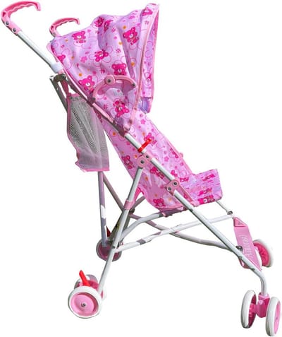 Lichte Kinderwagen voor Peuters en Baby's - Compact en Inklapbaar Reismodel met Zonnedak
