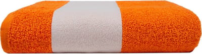 The One Towelling Sublimatie Badhanddoek - 70 x 140 cm - Hotelkwaliteit - 100% Zacht katoen - Oranje