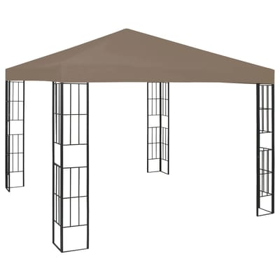 vidaXL - Prieel - 3x3 - m - taupe