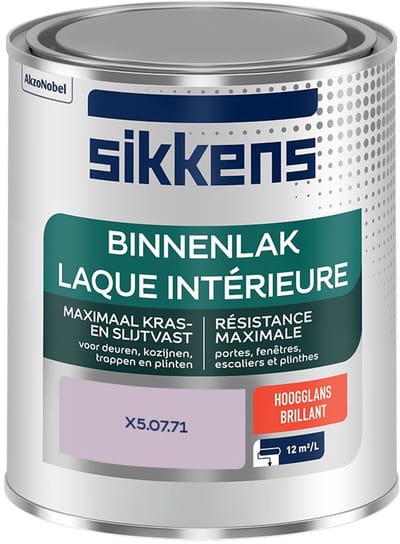 Sikkens - Binnenlak Hoogglans - X5.07.71 - Mengverf - 750 Ml