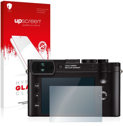upscreen - Screenprotector voor Leica Q2 - Folie Beschermfolie Beschermglas transparant