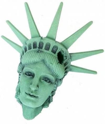 Aqua Della - Aquariumdecoratie - Vissen - Lady Liberty L - 52x26x40cm - 1st
