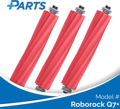 Roborock Q7+ Borstels (3 Stuks, Plus.Parts® alternatief voor 8.02.0079)