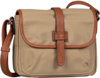TOM TAILOR Schoudertas Reva Flap Bag Beige