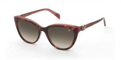 Blumarine SBM900 Avana+rosa opalino lucido 56/17/140 WOMAN Zonnebrillen