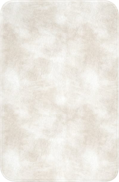 WC mat 40x60 cm - Antislip - Subtiel - Structuur - Beige - Toiletmat - Vloermat - Douchemat - Toilet tapijt - Toiletmatten
