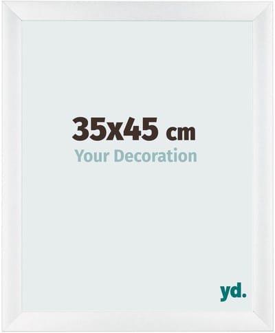 Your Decoration - Fotolijst 35x45 cm - MDF - Wit Hoogglans - Pisa