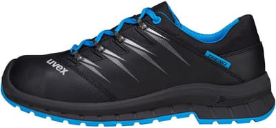 Uvex 2 Trend Laag S3 69342 - Zwart/Blauw - 42