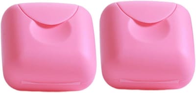 Opbergdoos Menstruatiecup - Beker Houder - Veilig Opbergen - Compact Ontwerp - 7 x 7 x 4 cm - Roze