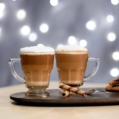 Paşabahçe Koffie- Theeglas Casablanca 270ml ( Set van 2 )