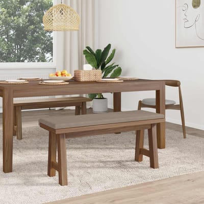 vidaXL - Bankkussen - Microvezel - Taupe - Diepte - 35 - cm