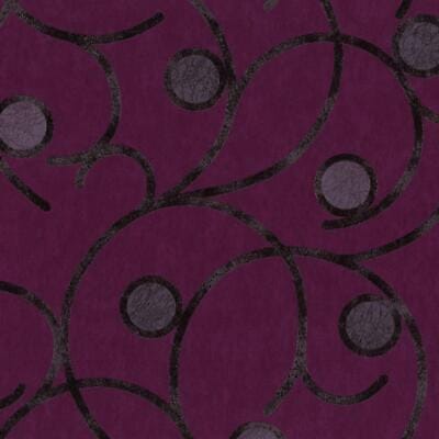 Dutch Wallcoverings vliesbehang cirkels - fuchsia