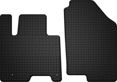 Wielganizator SolidTread - Hyundaispecifieke Rubbermatten - Zwart - Volledig Pasvorm - Speciaal voor SUV's